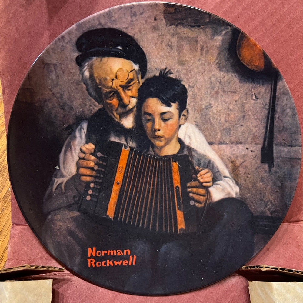 Norman Rockwell Collector Plate